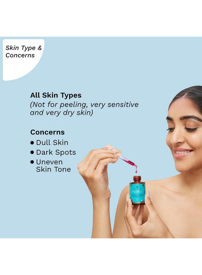 PILGRIM 25% Aha + 2% Bha + 5% Pha Peeling Solution For Face | 10-Minute Facial | Chemical Peel For Face For Glowing Skin | Exfoliating Serum| Men & Women | At-Home Facial | 30Ml - Image 5