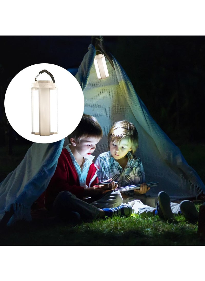 CMGTYYD Waterproof Tent Light - Portable Led Flashlight USB Rechargeable Design Tent Light 3 Lighting Modes with Powered Bank Function for Camping,OutdoorIndoor Outdoor  - Image 2