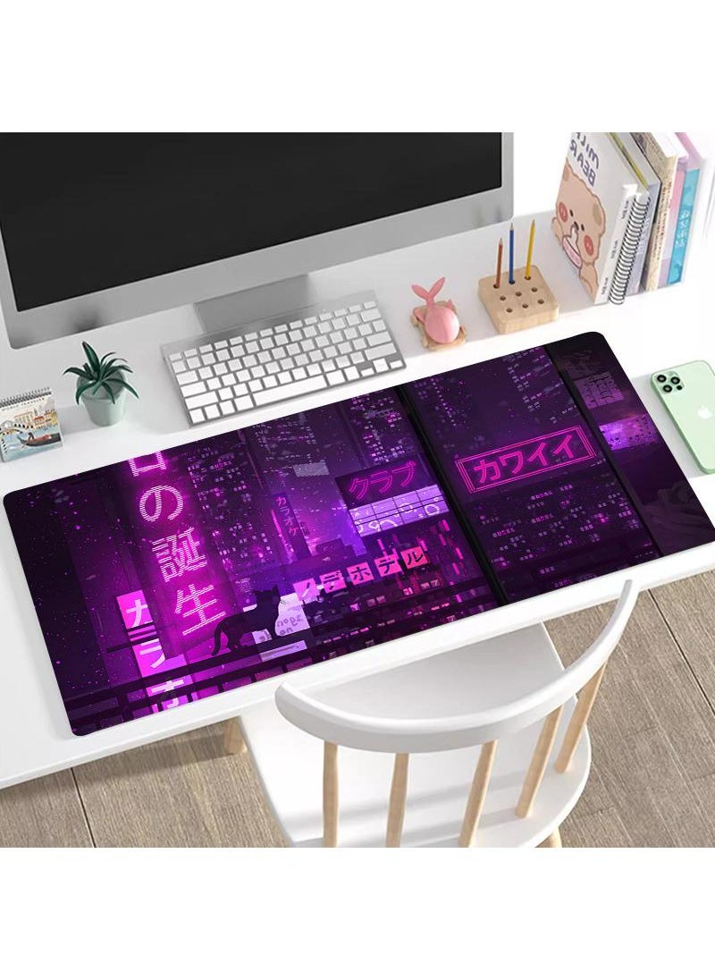 Y&D 900*400*4mm Office Lock Edge Non Slip Game Keyboard Pad  - Image 2