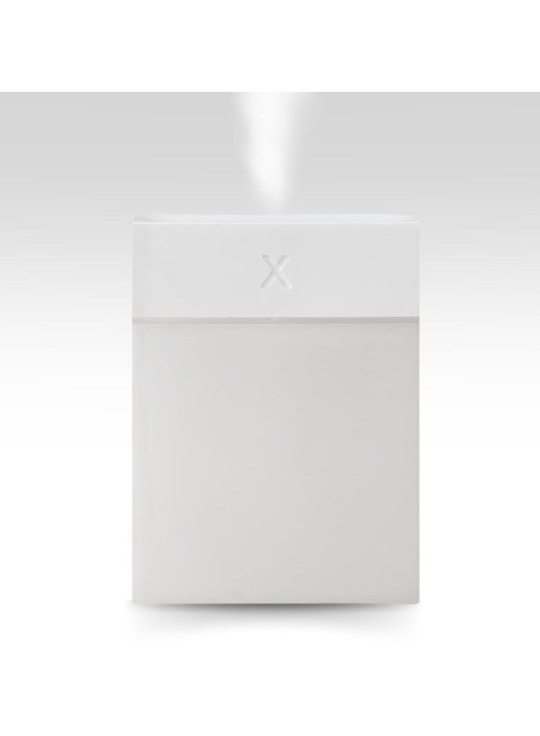 Portable USB Humidifier with Night Light Enhance Indoor Air Quality Prevent Dryness Relief Cold & Congestion Relief Comfort Ideal for Small Offices and Rooms White - Image 2