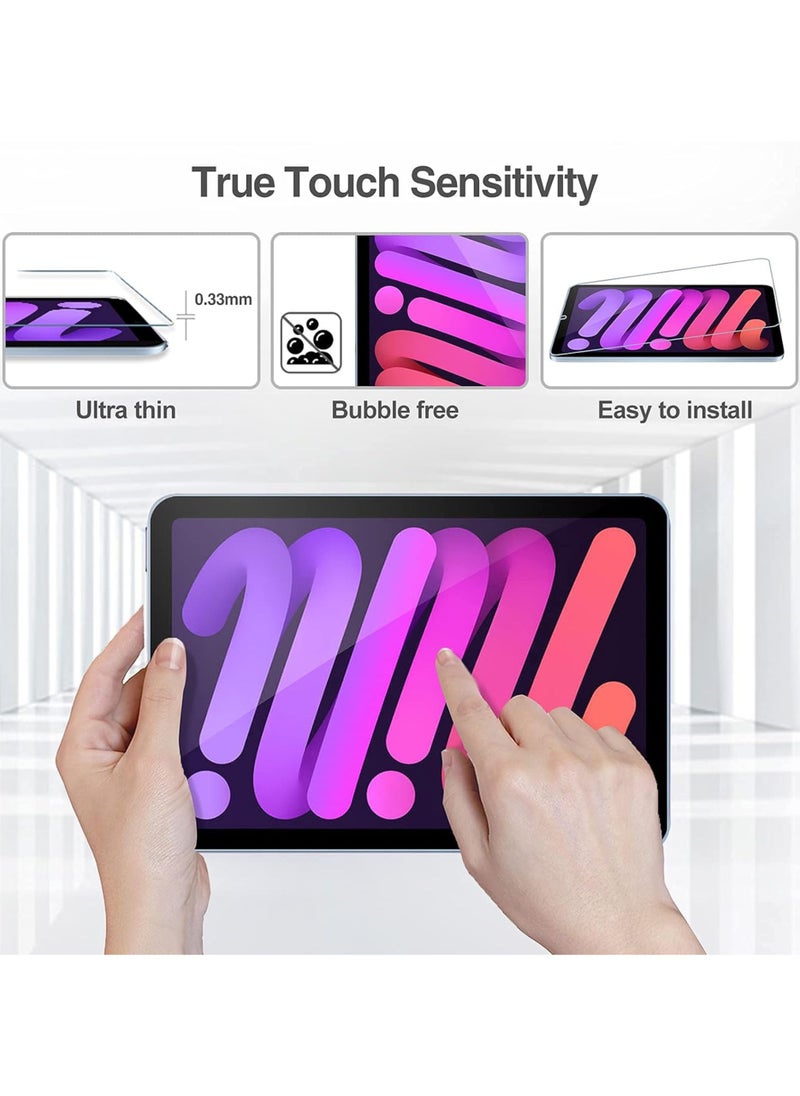 Generic - Apple iPad Mini 7 2024 8.3 inches Tempered Glass Screen Protector – High Transparency, Delicate Touch, Anti-Explosion, Smooth Arc Edges, Easy Installation, Screen Protector for Apple iPad Mini 2024 8.3 inches - Image 1