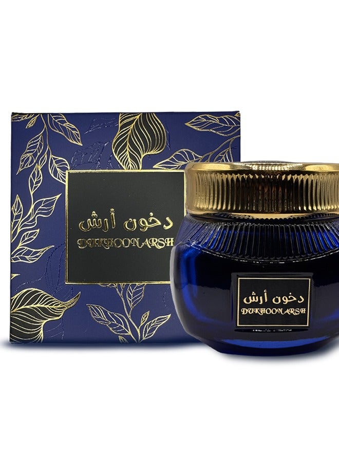 سيميكول رمضان بخور دخون عرش بريميوم بخور عود عربي طويل الأمد 110 جرام. - Image 1