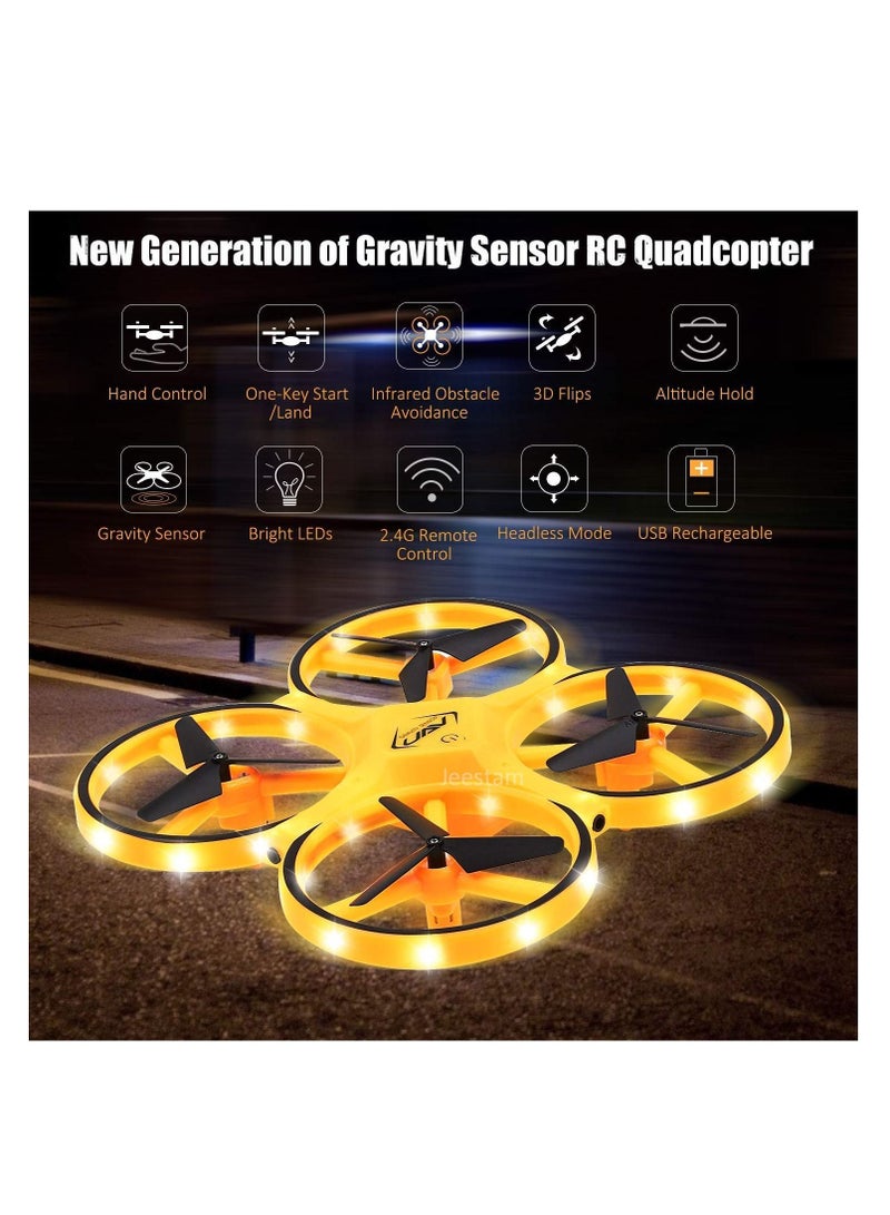 Mini RC Drone with Gesture Hold, Watch Controller, Stable Gimbal, and G-Sensing, Fun Outdoor Toy for Kids  - Image 5