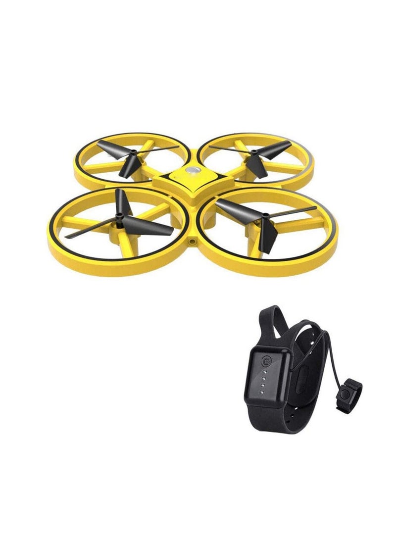 Mini RC Drone with Gesture Hold, Watch Controller, Stable Gimbal, and G-Sensing, Fun Outdoor Toy for Kids  - Image 2