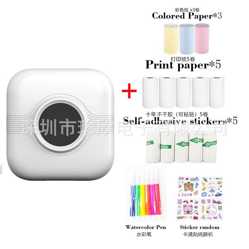 Mini Bluetooth Thermal Printer for Photos and Notes - Portable Wireless Printer Compatible with iOS &  Android - Image 1