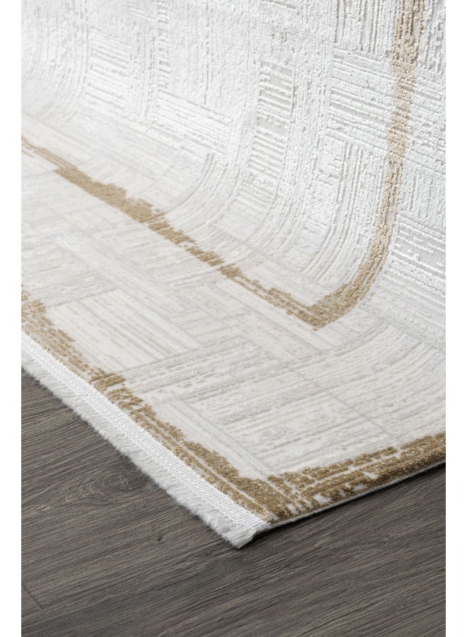 Koza Home Koza Hali Koza Premium Lara Gold Carpet A0250D Living Room Sitting Room Bedroom Corridor Machine Carpet 160 x 230 - Image 3