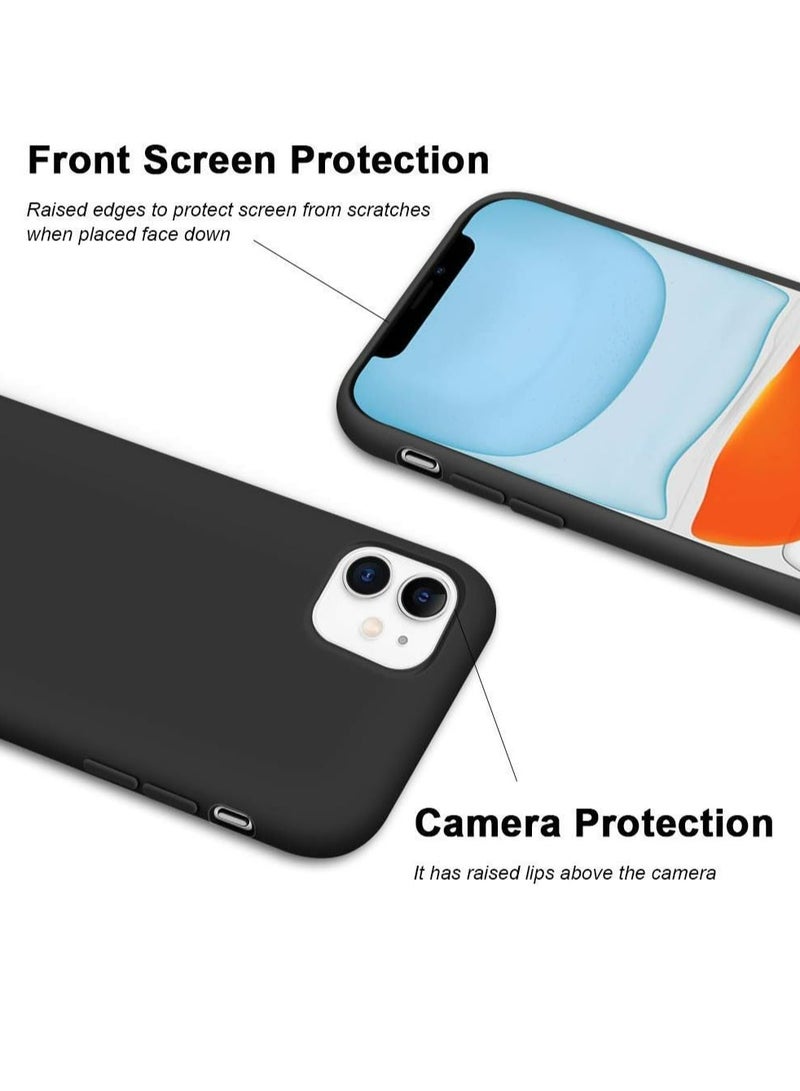 MIGOFAST iPhone 11 Soft Liquid Silicone Gel Case Full Body Shockproof Rubber Protection Matte Finish Cover Soft Microfiber Lining Cushion Slim Back Case - Image 5