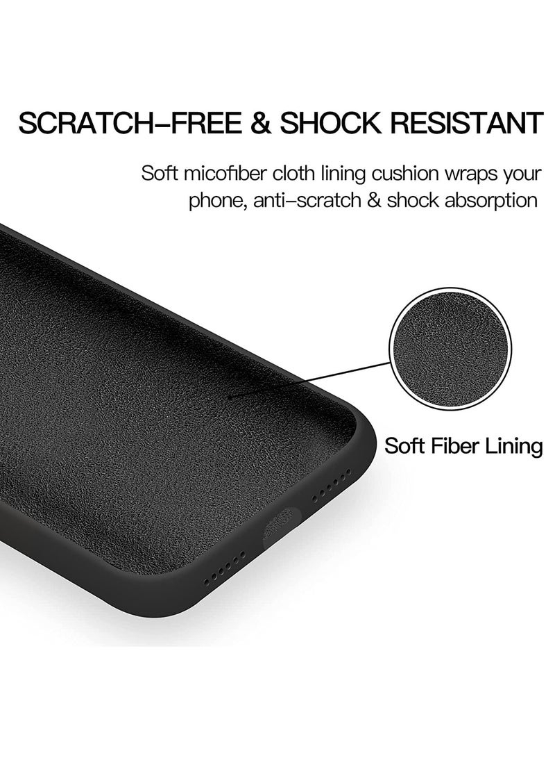 MIGOFAST iPhone 11 Soft Liquid Silicone Gel Case Full Body Shockproof Rubber Protection Matte Finish Cover Soft Microfiber Lining Cushion Slim Back Case - Image 4