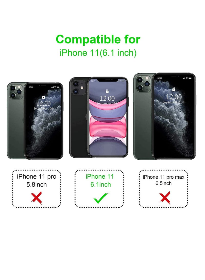 MIGOFAST iPhone 11 Soft Liquid Silicone Gel Case Full Body Shockproof Rubber Protection Matte Finish Cover Soft Microfiber Lining Cushion Slim Back Case - Image 2