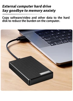 Newsmy Expansion Portable External Hard Drive 1TB Hard Drive 2.5 Inch USB3.0 HDD Storage，The most important feature: Dual disk design, more secure data storage  - Image 5