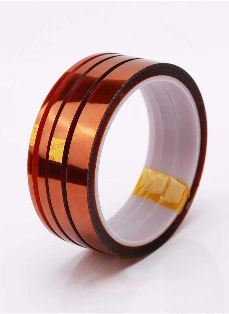 Y&D High Temp Tape, Heat Resistant Tape Polyimide Masking Kapton for Masking, Soldering, Powder Coating, Sublimation and Insulating Circuit Boards  - Image 2