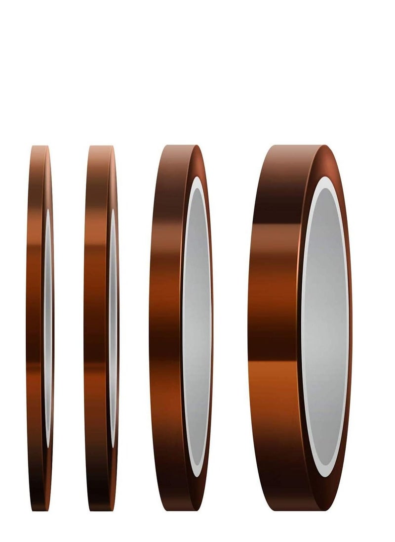 Y&D High Temp Tape, Heat Resistant Tape Polyimide Masking Kapton for Masking, Soldering, Powder Coating, Sublimation and Insulating Circuit Boards  - Image 1