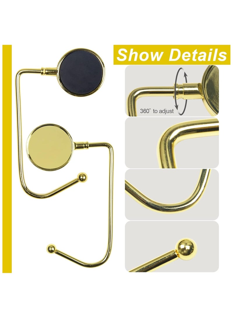 Vitacelli 2-Pack Metal Hook Hangers – Safety Grip Clips for Bags, Stockings & Party Decorations – Mantel & Table Hanging Hooks  - Image 5