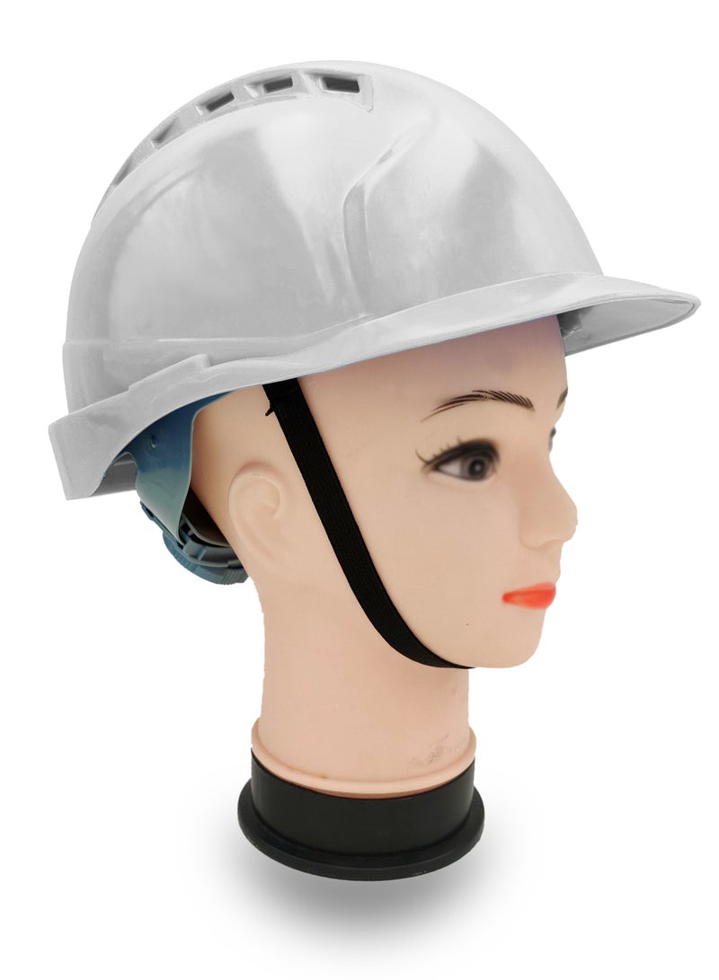 Patron Vented Safety Helmet With Ratchet Wheel 