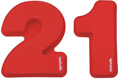 HotShuffle Large Silicone Number 21 Cake Pan Tin Mould 21st Birthday Gift 2 1 - Image 5