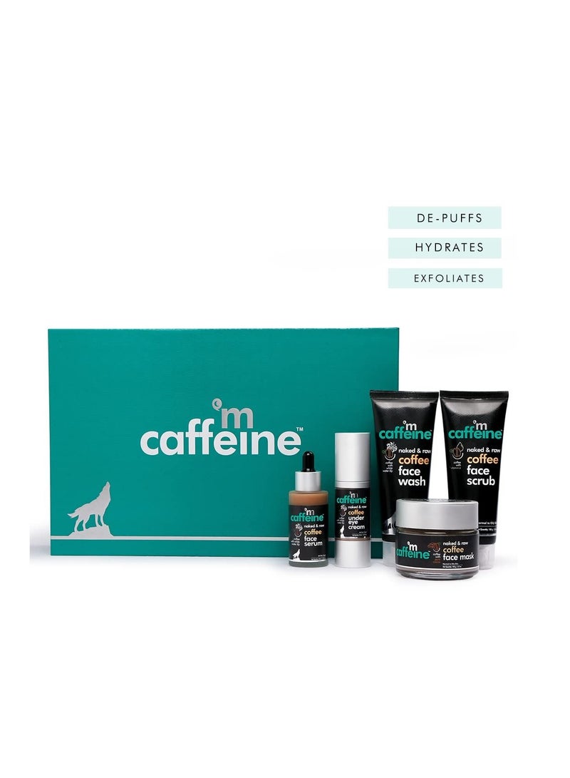 إم كافيين مجموعة هدايا العناية ببشرة الوجه للنساء والرجال مجموعة مكونة من 5 قطع - Image 3
