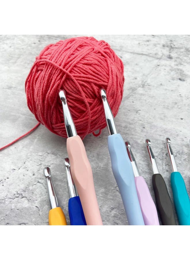 Mdoker Size J/10(6mm) Crochet Hook,Extra Long Crochet Hooks for Arthritic Hands,Ergonomic Grip Soft Handles for Beginners and Experiecced Crochet Lover ,Comfortable/Easy to Use - Image 5