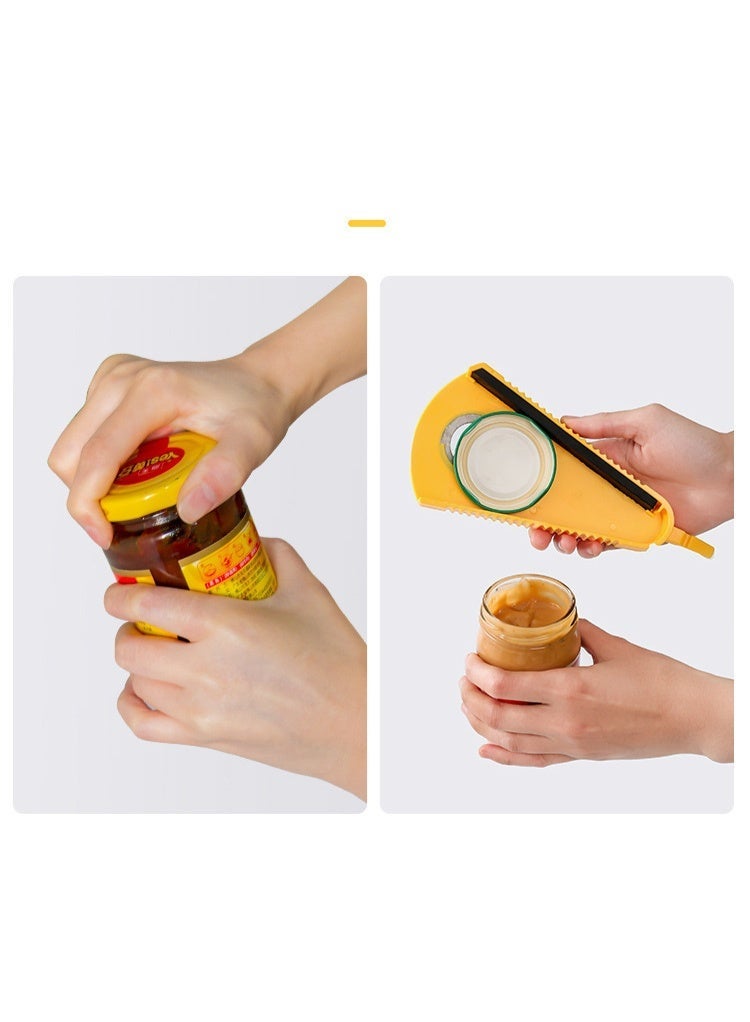 general Jar Opener For Weak Hands, Effortless Bottle Openers Gift for Seniors Arthritis Easy Grip Tool Non Slip All-In-One Multifunctional Bottles Cap Opener Opens dia 0.78-3.03in Lid - Image 2