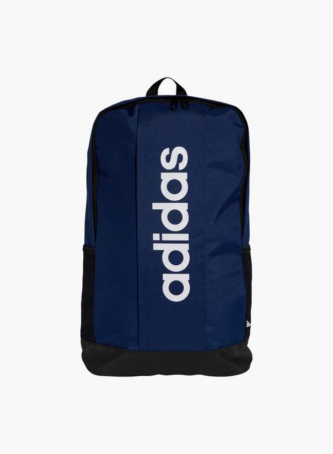 Adidas Logo Print School Backpack With Adjustable Straps And Zip Closure - Image 1
