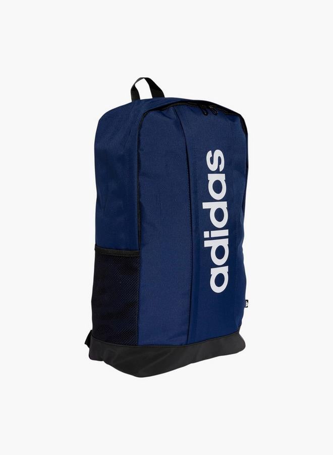 Adidas Logo Print School Backpack With Adjustable Straps And Zip Closure - Image 2