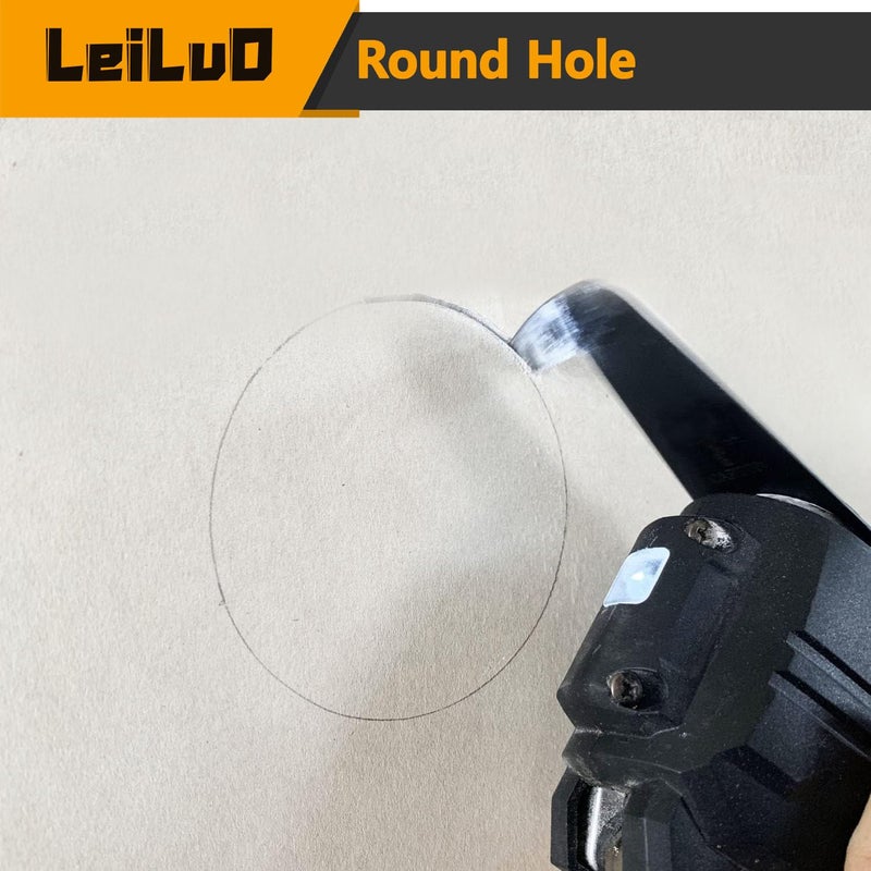 LEILUO 6 Pcs Oscillating Tool Blade Drywall & Multi-Material Cutting Universal Multitool Accessories Fit for DeWalt Makita & More - Image 5