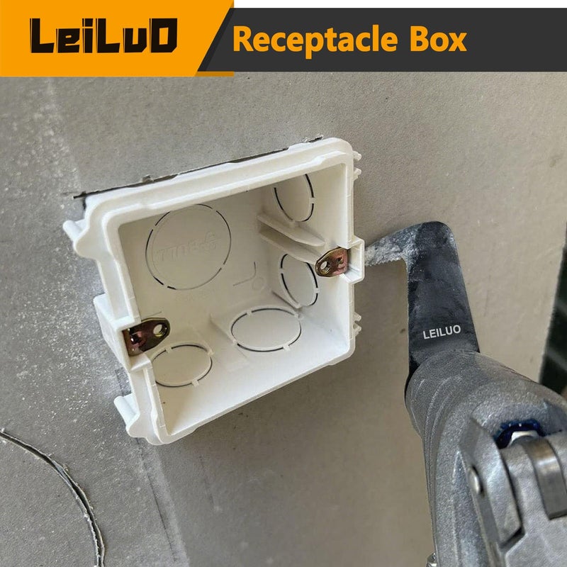 LEILUO 6 Pcs Oscillating Tool Blade Drywall & Multi-Material Cutting Universal Multitool Accessories Fit for DeWalt Makita & More - Image 4