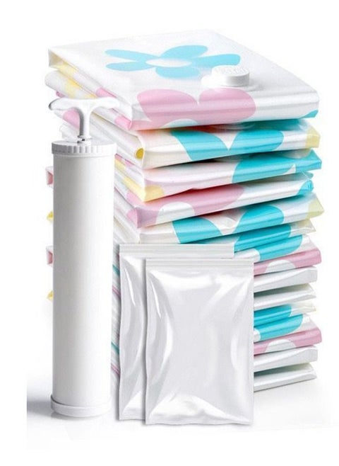 Vacuum Sealed Compression Bag with Hand Pump