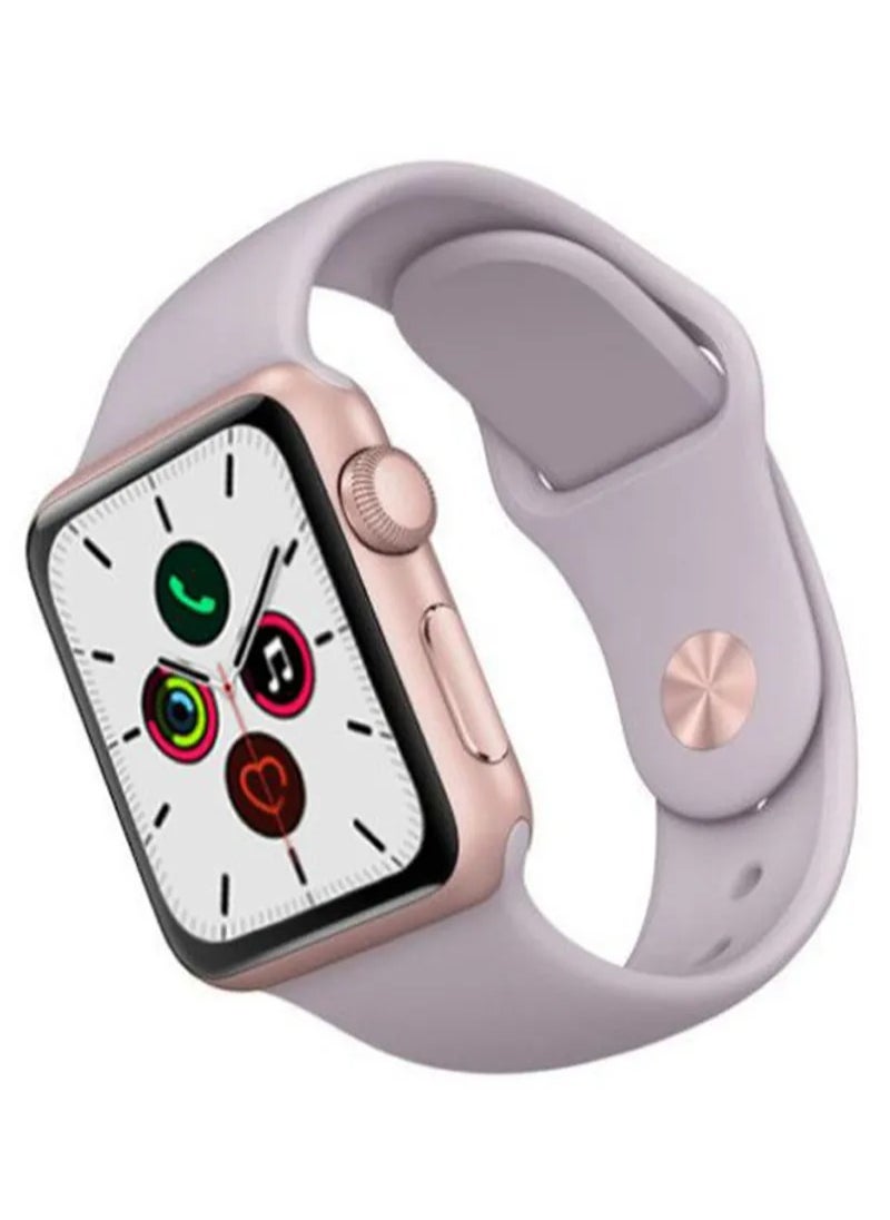 HEXABEX Apple Watch Strap/Band Compatible With Compatible with 42mm(Series 10)/41mm/40mm/38mm Silicone Strap for Apple watch All Series Lavender  - Image 1