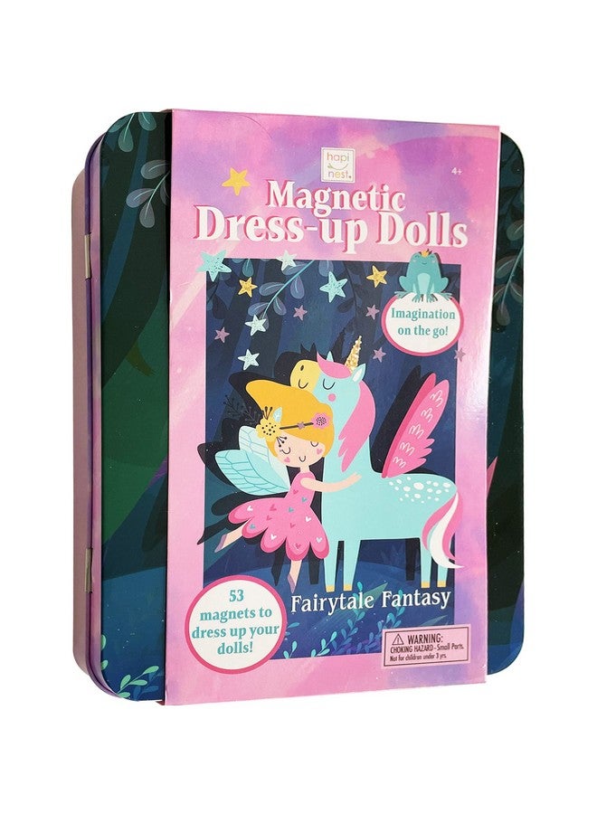 هابينيست مجموعة دمى هابينست المغناطيسية للفتيات، لعبة تلبيس خيالية من عالم القصص الخيالية، مناسبة للأعمار من 4 و5 و6 و7 سنوات - Image 2