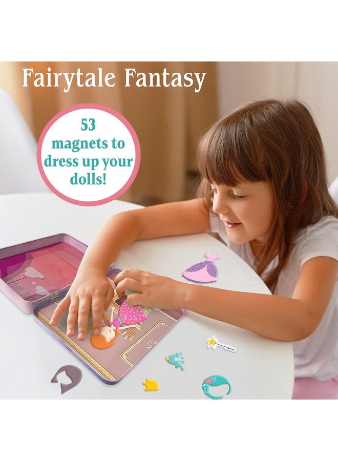 هابينيست مجموعة دمى هابينست المغناطيسية للفتيات، لعبة تلبيس خيالية من عالم القصص الخيالية، مناسبة للأعمار من 4 و5 و6 و7 سنوات - Image 5
