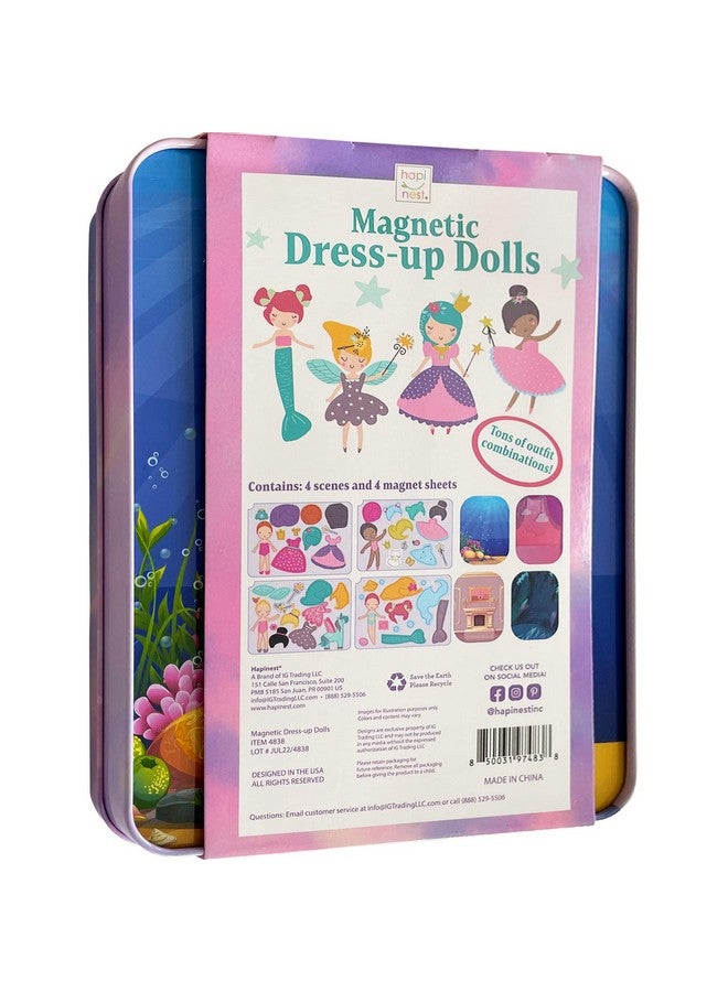 هابينيست مجموعة دمى هابينست المغناطيسية للفتيات، لعبة تلبيس خيالية من عالم القصص الخيالية، مناسبة للأعمار من 4 و5 و6 و7 سنوات - Image 4