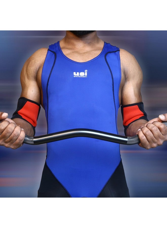 USI UNIVERSAL بدلة رفع الأثقال العالمية للرجال USI (419WTM) (أزرق، S) - Image 2