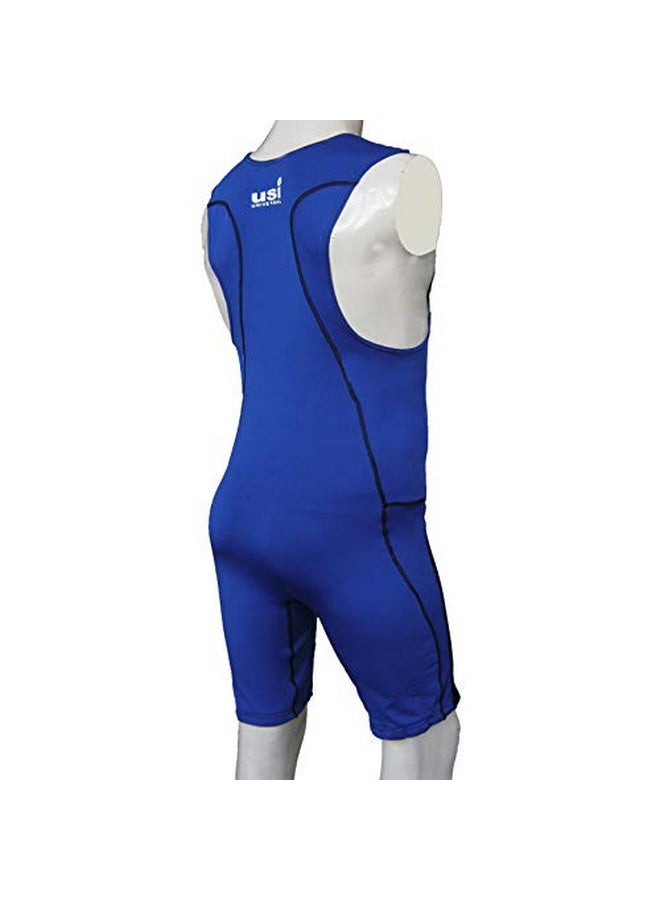 USI UNIVERSAL بدلة رفع الأثقال العالمية للرجال USI (419WTM) (أزرق، S) - Image 5