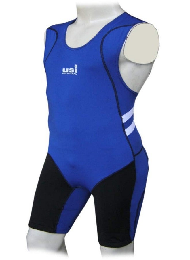 USI UNIVERSAL بدلة رفع الأثقال العالمية للرجال USI (419WTM) (أزرق، S) - Image 4