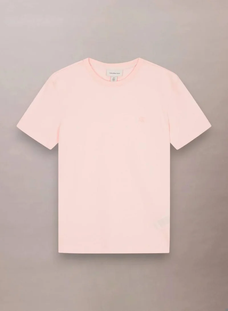 Calvin Klein Jeans Cloud Pink Jersey T-Shirt for Women | Best Price UAE