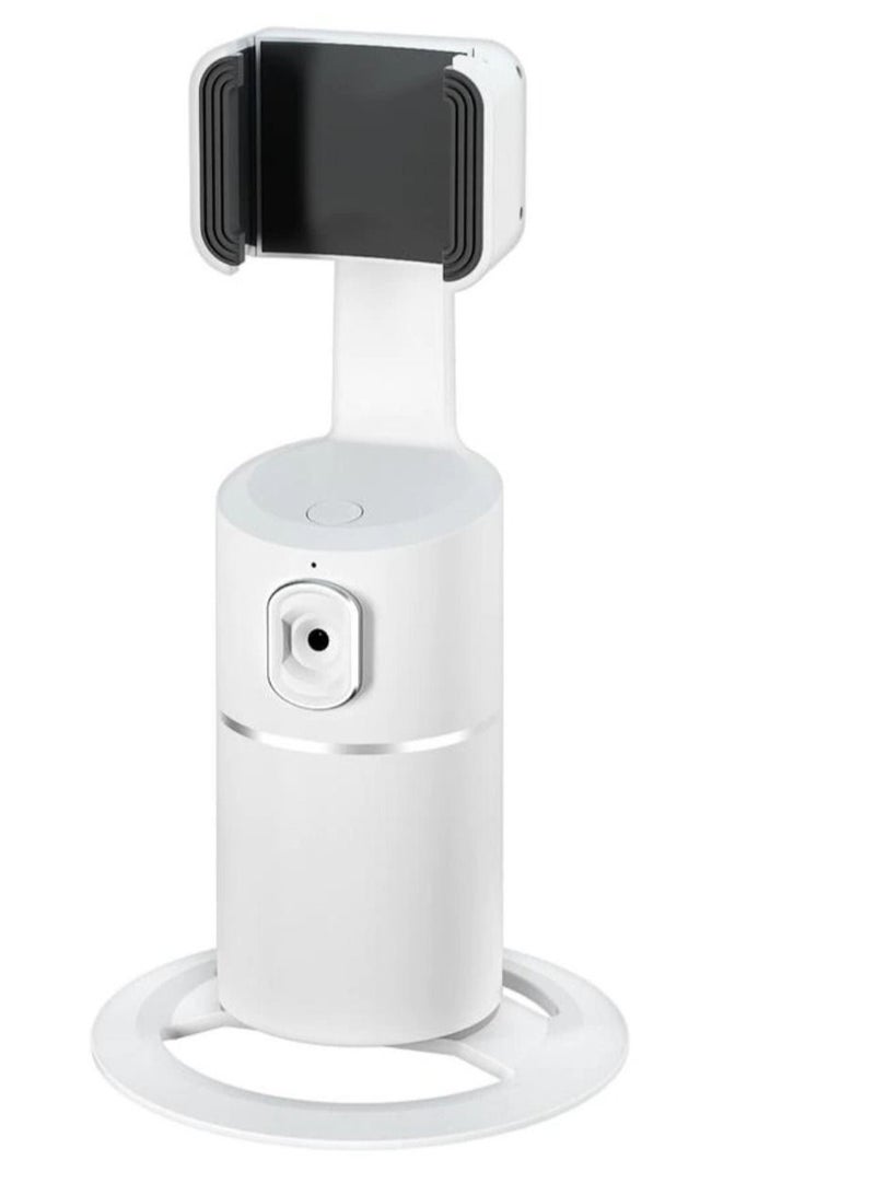 Tamona 360° Auto Smart Tracking Mobile Holder -White - Image 1
