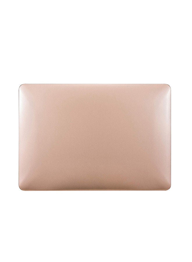 O Ozone Hard Case For MacBook Pro 14 inch A2442 2021 MacBook Pro 14.2 with M1 Pro / M1 Max Chip and Touch ID Protective Plastic Hard Shell Case Cover - Gold  - Image 3