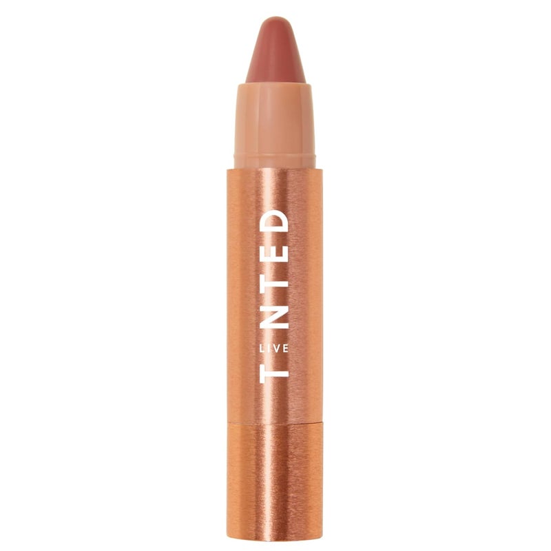 LIVE TINTED Live Tinted Huestick Multistick Eye Lip  Cheek All In One Makeup stick with Hyaluronic Acid Squalane Twistable Crayon Design Vegan Formula Made for a Creamy Blendable Feel True 3g  01oz 