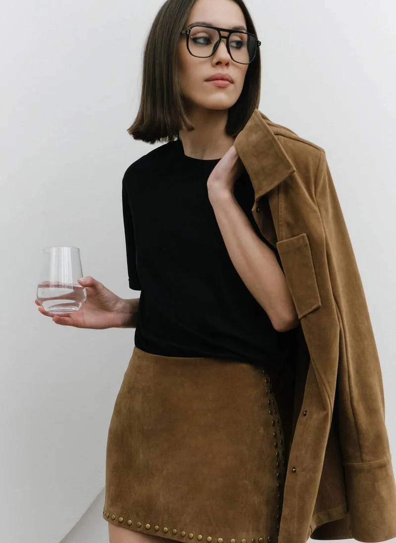 Lichi Loose-fitting jersey T-shirt