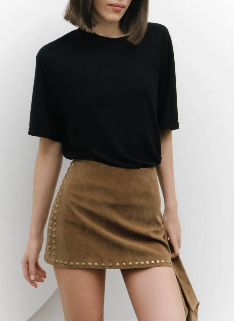 Lichi Loose-fitting jersey T-shirt