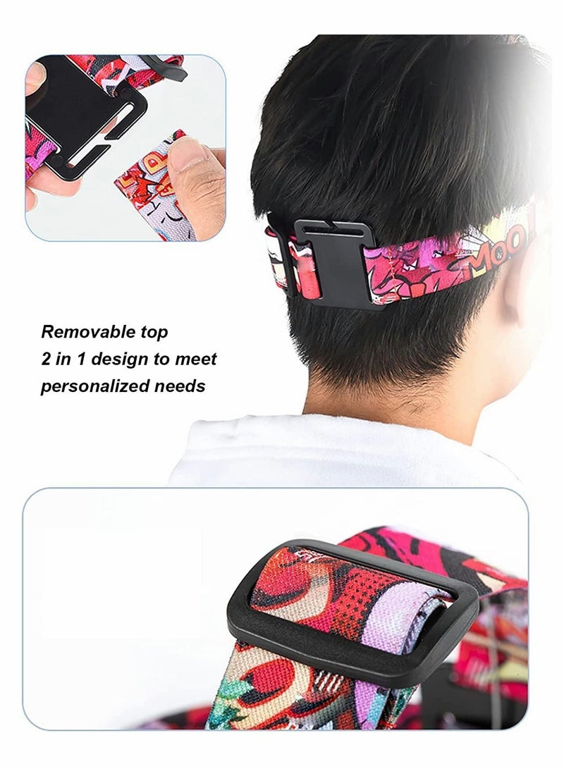 Barakah Action Camera Head Mount Strap, Adjustable Camera Head Mount Compatible with Pocket 2 / Action 2 / Hero 8/9 / 10, 2 in 1Action Camera Headband Accessories - Image 4