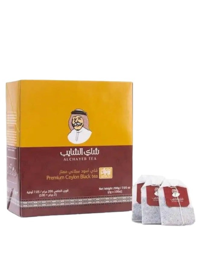 Abu Shaiba Premium Ceylon Black Tea 100 bags