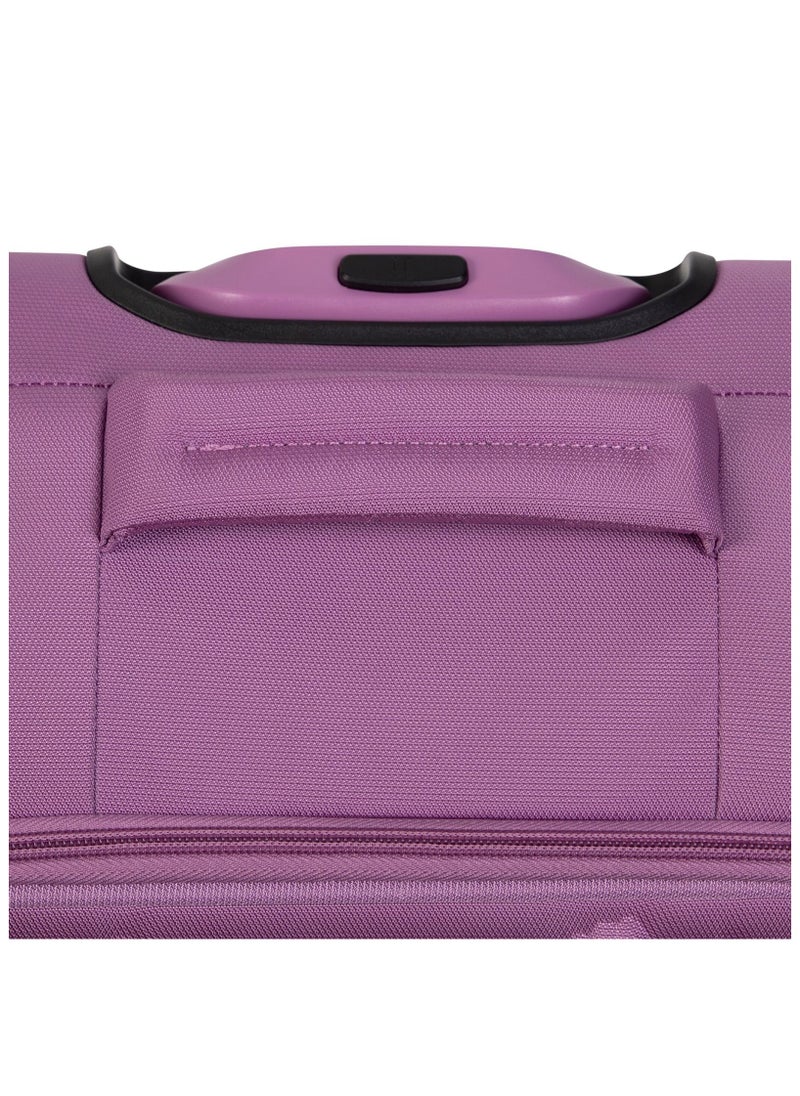 it Luggage - it luggage KIDS Model Mermaid Reef, Kids Unisex Suitcase, Children's Carry-On with Mermaid Design, Polyester Soft Outer Shell Molded EVA, 25Liters, 2.06Kg, Size Under seat, 12-3089-08, Light Pansy - Image 1