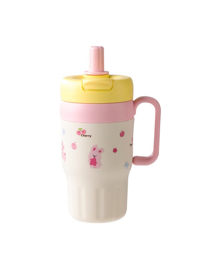 Bj Baijie Large Capacity Stainless Steel Insulated Coffee Mug High-quality Portable Cold Water Cup For Students Men And Women - Image 4