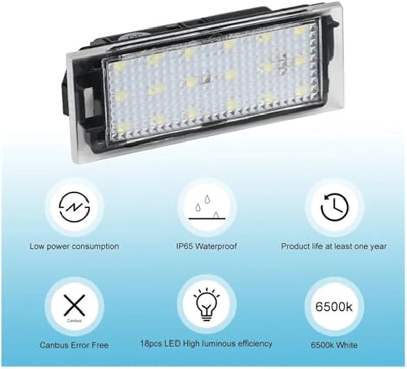 Wivplex LED License Plate Light for Clio 3 - Image 3