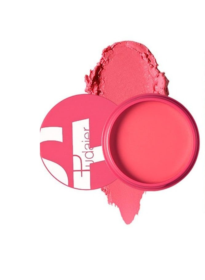 pudaier Blush Matte Face Blusher Long wearing Makeup Balm Waterproof Facial Nourishing Blush Cream Blush for Contours Cheeks Infused with Castor Oil and Vitamin E Ultra Pigmented Blush for Natural Glow 06 - Image 1