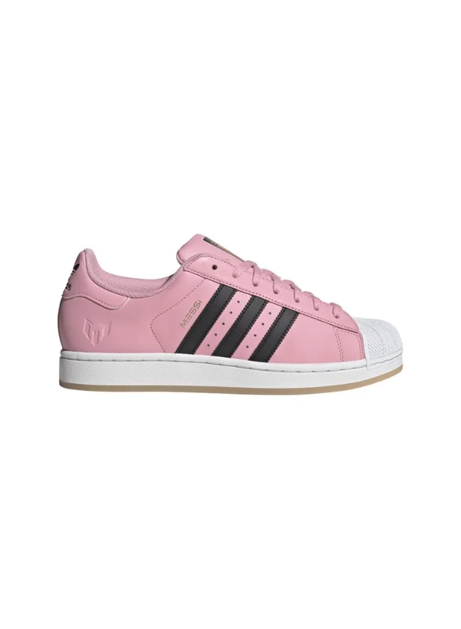 Adidas Adidas Superstar Messi U Pink Football/Soccer Shoes For Unisex