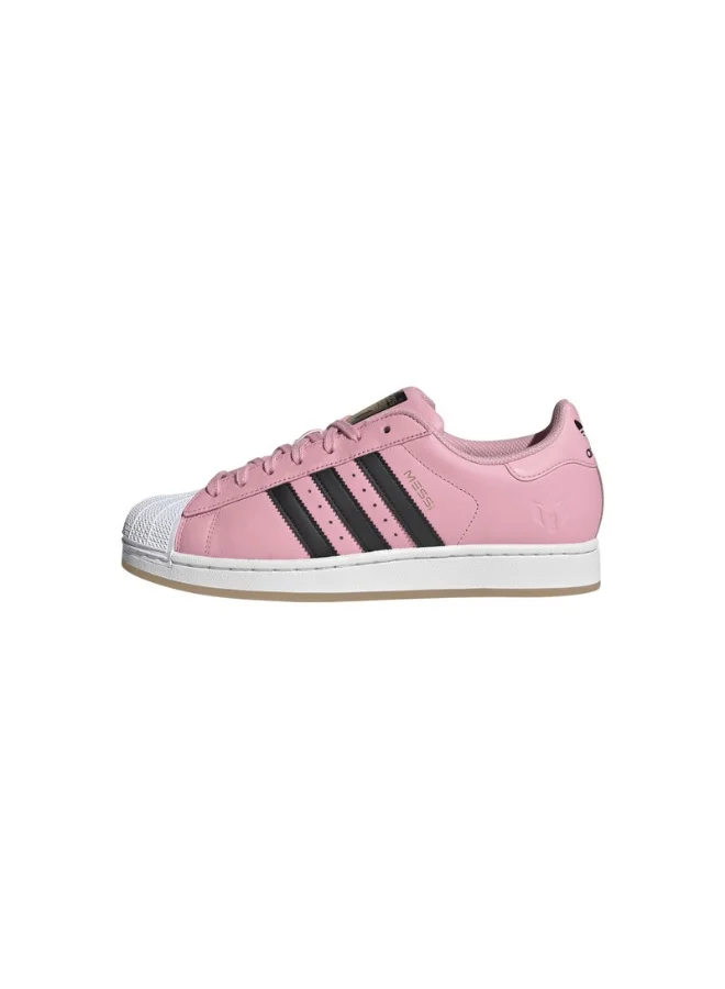 Adidas Adidas Superstar Messi U Pink Football/Soccer Shoes For Unisex