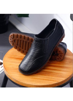 Generic Classic Waterproof Business Rain Shoes388 black brown bottom 388 black brown bottom 