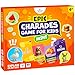Clever Fox Play Epic Charades Mini Game for Kids Ages 6 TravelFriendly Mini Edition 80 Act Out Explain Cards with Illustrations Timer Fun Educational Game for Family Party Classroom Car Trips Travel - Image 2